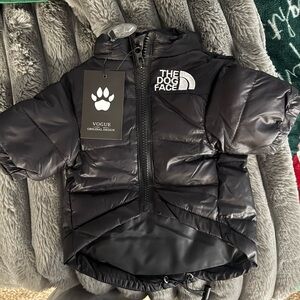 Black Puffer Jacket for Dogs